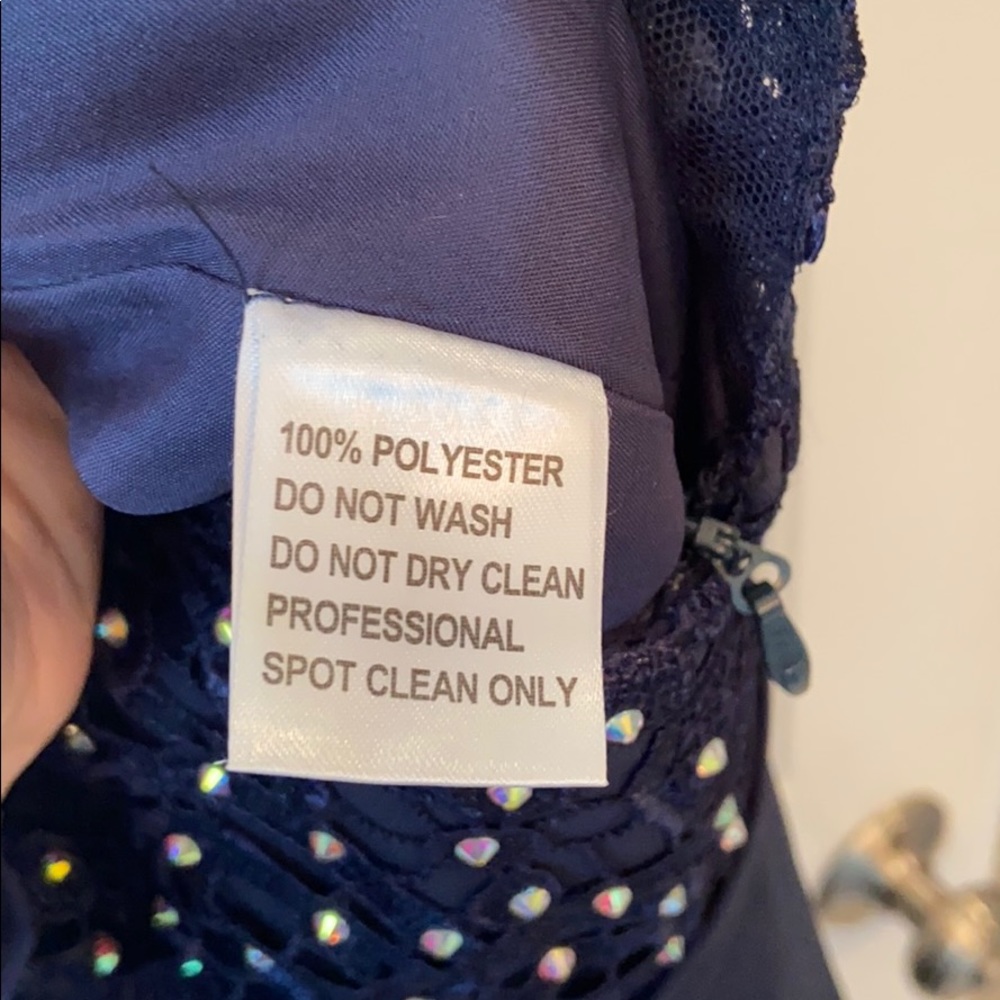 JJ’s House Navy Bridesmaid Dress - Picture 7 of 7